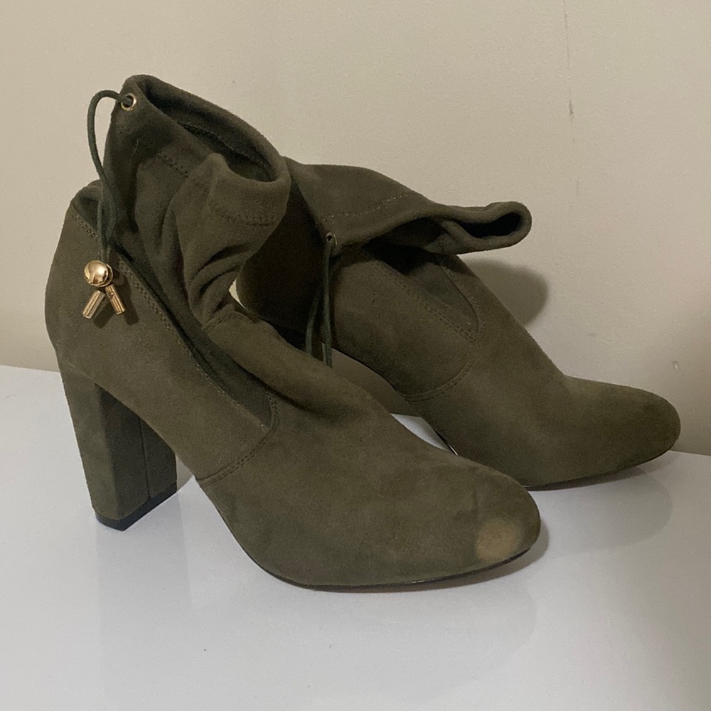 Green booties